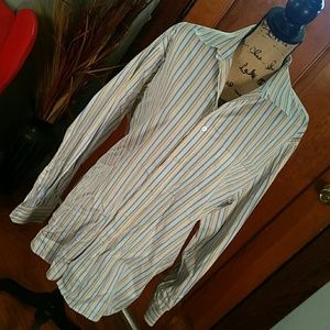 Express Long Sleeve Button Up Blouse